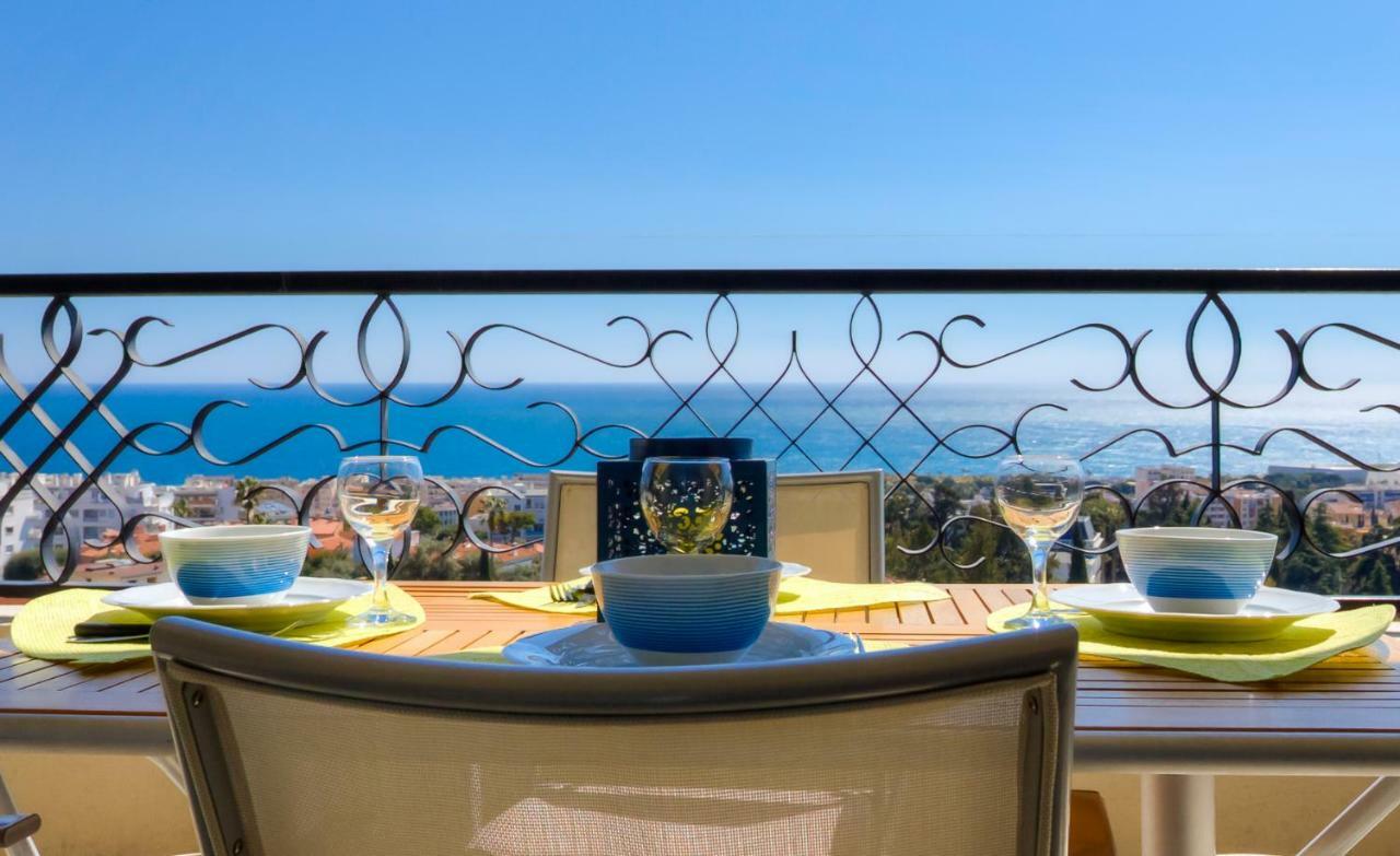 Ferienwohnung Confortable 3 Pieces Avec Superbe Vue Mer Nizza Exterior foto