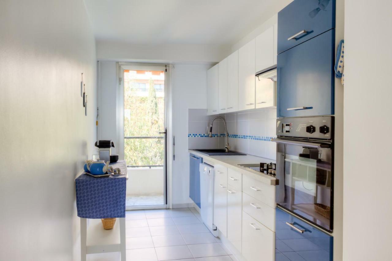 Ferienwohnung Confortable 3 Pieces Avec Superbe Vue Mer Nizza Exterior foto
