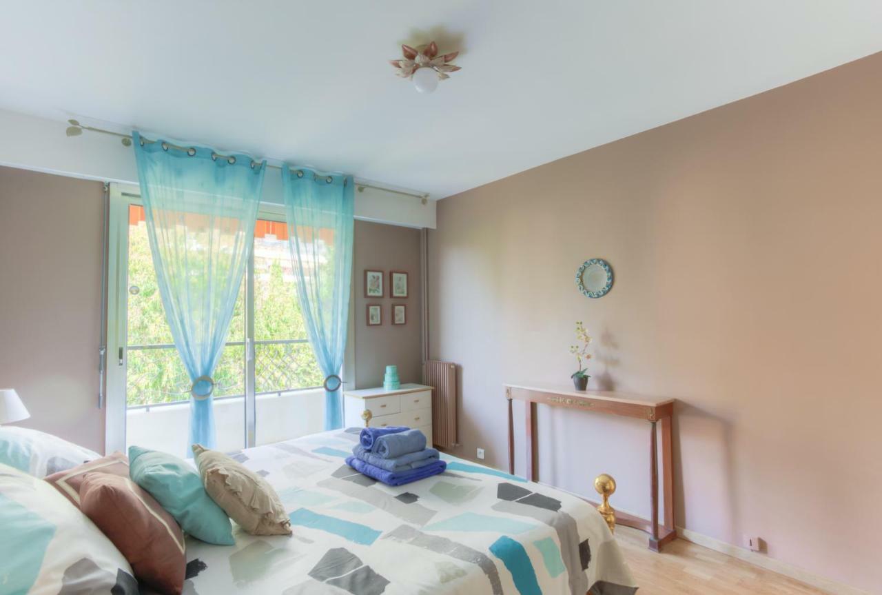 Ferienwohnung Confortable 3 Pieces Avec Superbe Vue Mer Nizza Exterior foto